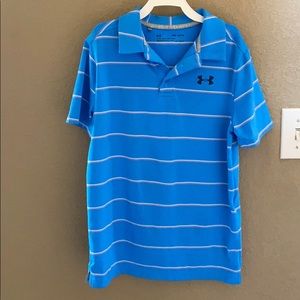 Boys under armour polo